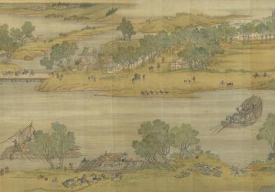 图片[2]-(Qing Court Version of) Up the River During Qingming-China Archive
